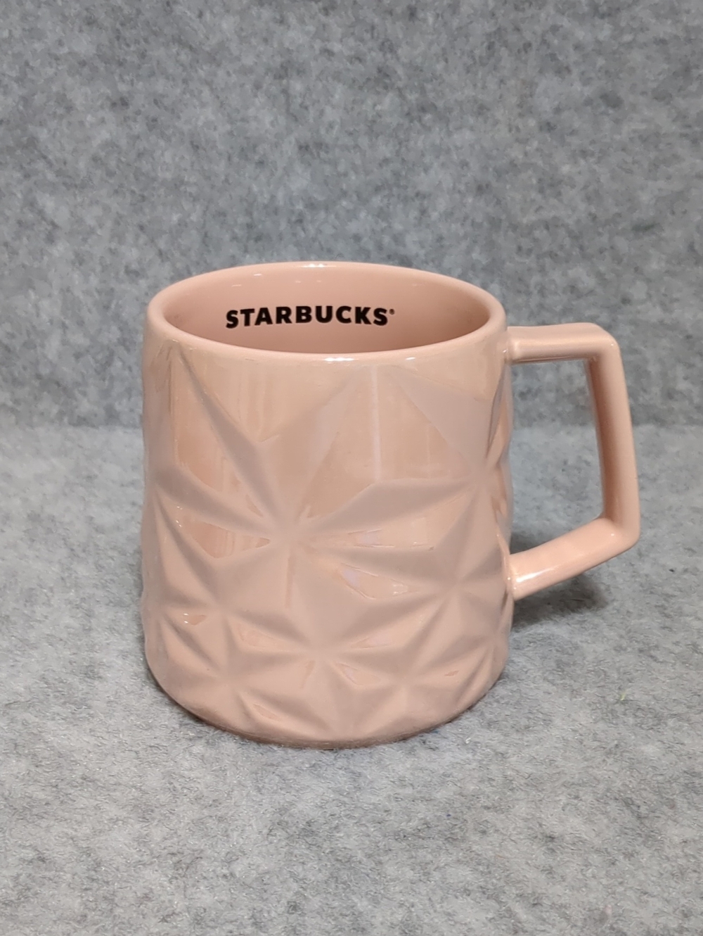 Starbucks Christmas Holiday 2023 Pink Peppermint Prism 14 OZ. Mug - Picture 3 of 9